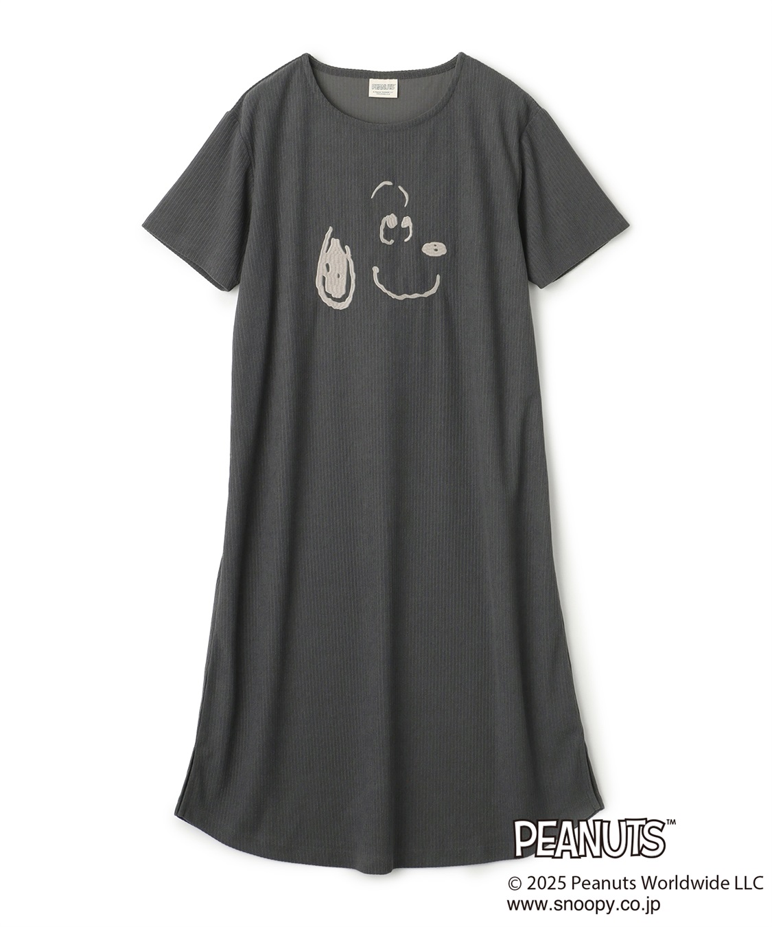 chara station 【PEANUTS/ピーナッツ】SNOOPY/スヌーピーパイルリブルームウェアワンピース（上下別売り）_variation_2
