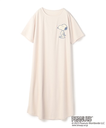 chara station 【PEANUTS/ピーナッツ】SNOOPY/スヌーピーパイルリブルームウェアワンピース（上下別売り）（2026SS）_variationthumb_3