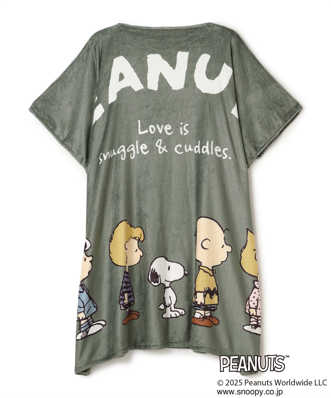 Life Style by cross marche 【PEANUTS/ピーナッツ】スヌーピーと仲間たち あったか着るフリースウェア_variation_1