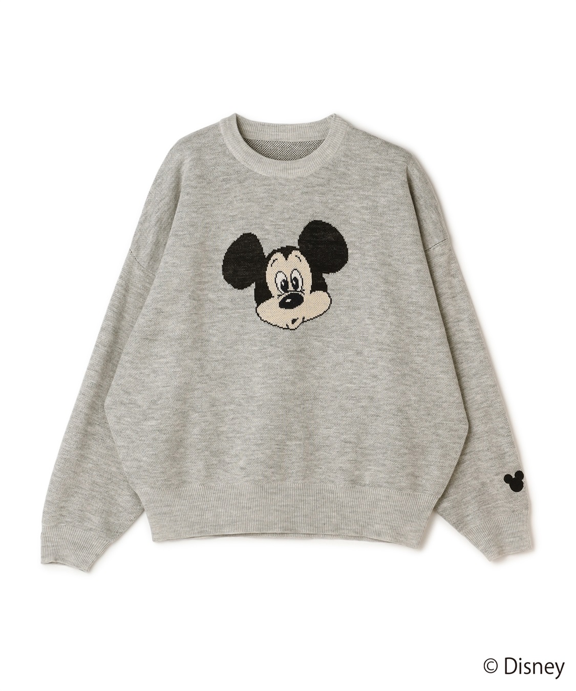 Life Style by cross marche 【Disney/ディズニー】Mickey Mouse/ミッキーマウス/ジャガードニットプルオーバー《新色追加》_variation_2