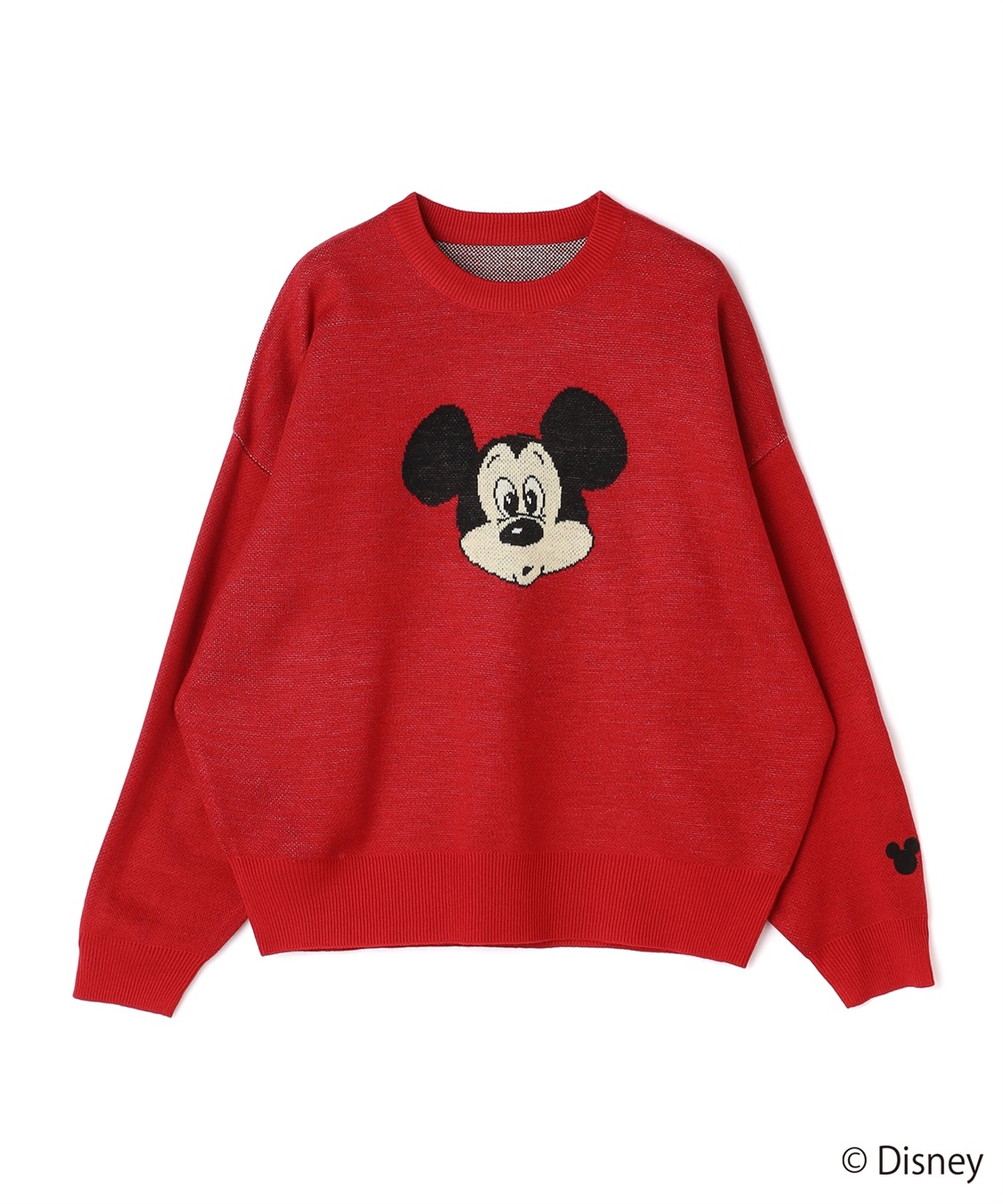 Life Style by cross marche 【Disney/ディズニー】Mickey Mouse/ミッキーマウス/ジャガードニットプルオーバー《新色追加》_variation_3