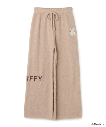 【miffy/ミッフィー】もこもこルームウェアロングパンツ（上下別売り）(ピンク-M)