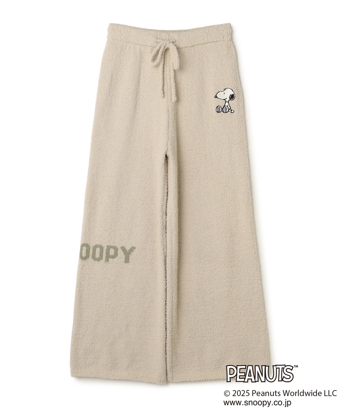 chara station 【PEANUTS/ピーナッツ】SNOOPYもこもこルームウェアロングパンツ（上下別売り）_variation_1