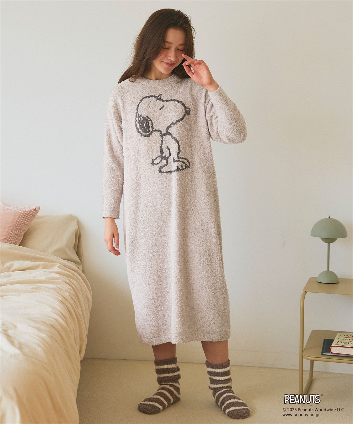 chara station 【PEANUTS/ピーナッツ】SNOOPYもこもこルームウェアワンピース（上下別売り_main