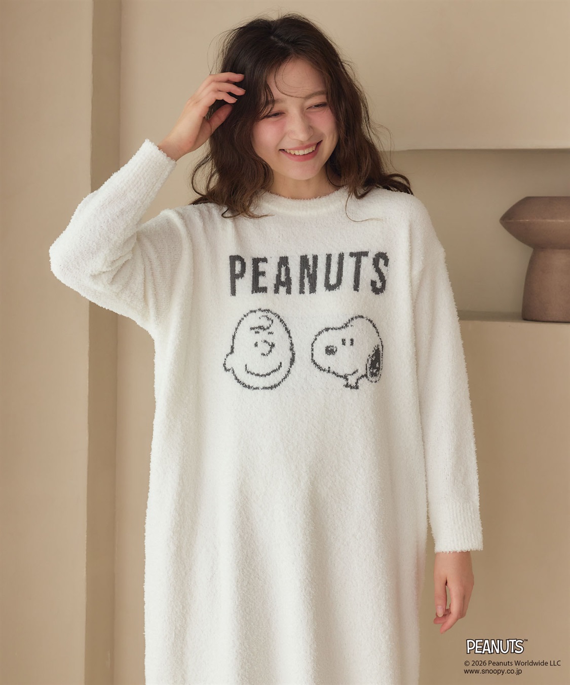 chara station 【PEANUTS/ピーナッツ】SNOOPYもこもこルームウェアワンピース（上下別売り_variation_2