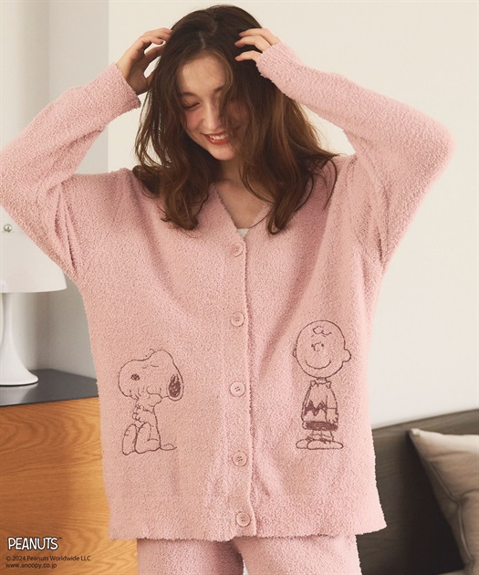 高品質 PEANUTS/ピーナッツ】SNOOPYもこもこルームウェアパンツ《上下 お茶飲料
