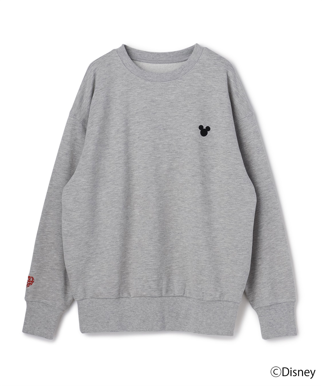 chara station 《Disney/ディズニー》ミッキーマウスハートバックプリントスウェットトレーナー_variation_2