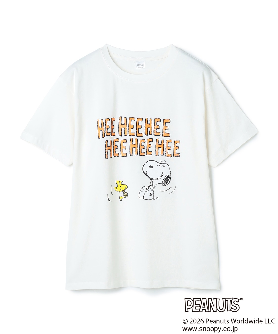 Life Style by cross marche 【PEANUTS/ピーナッツ】スヌーピー/SNOOPYヴィンテージ風カスレプリント半袖Tシャツ_variation_2