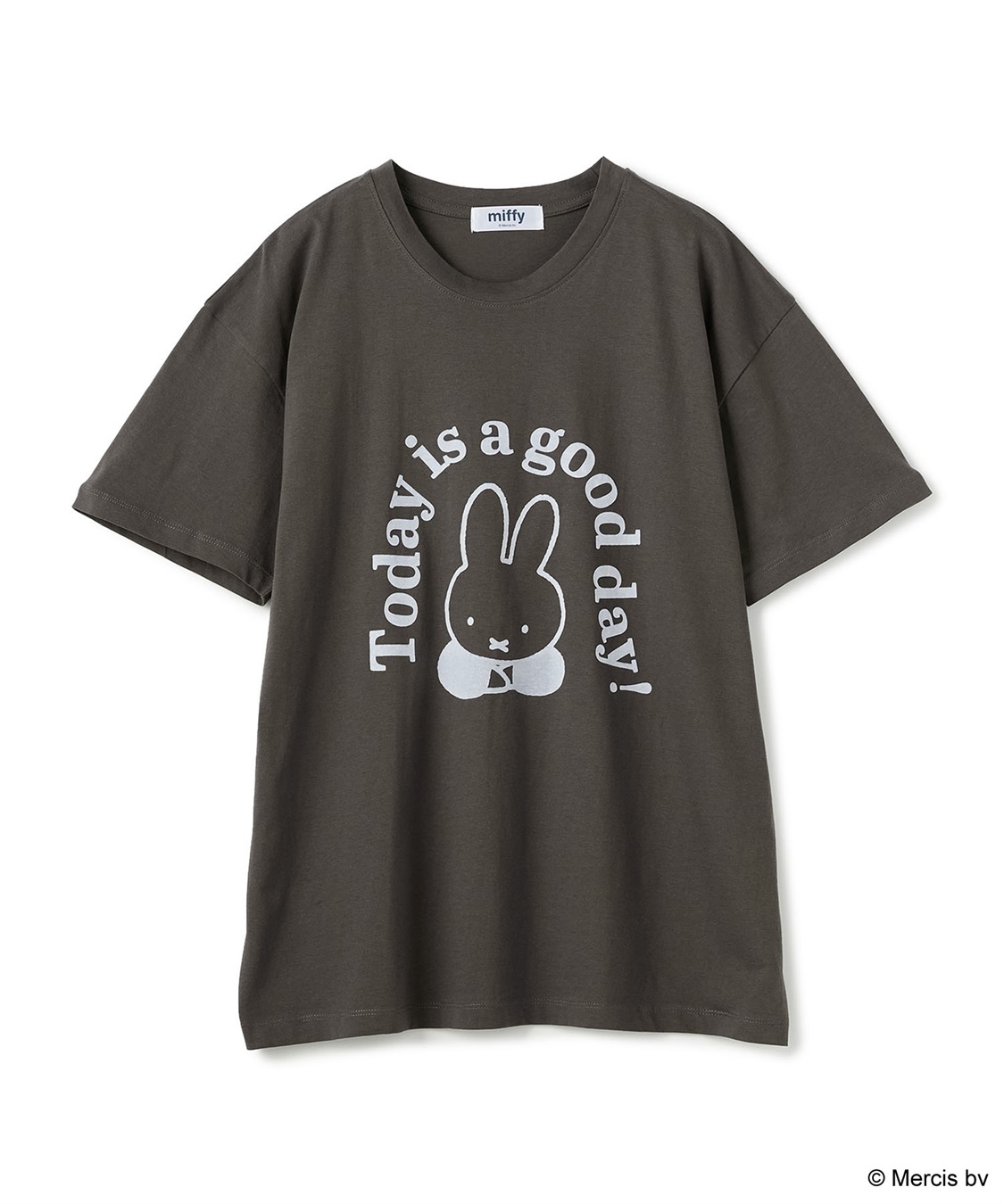 Life Style by cross marche 【miffy/ミッフィー】英字プリント半袖Tシャツ_variation_2