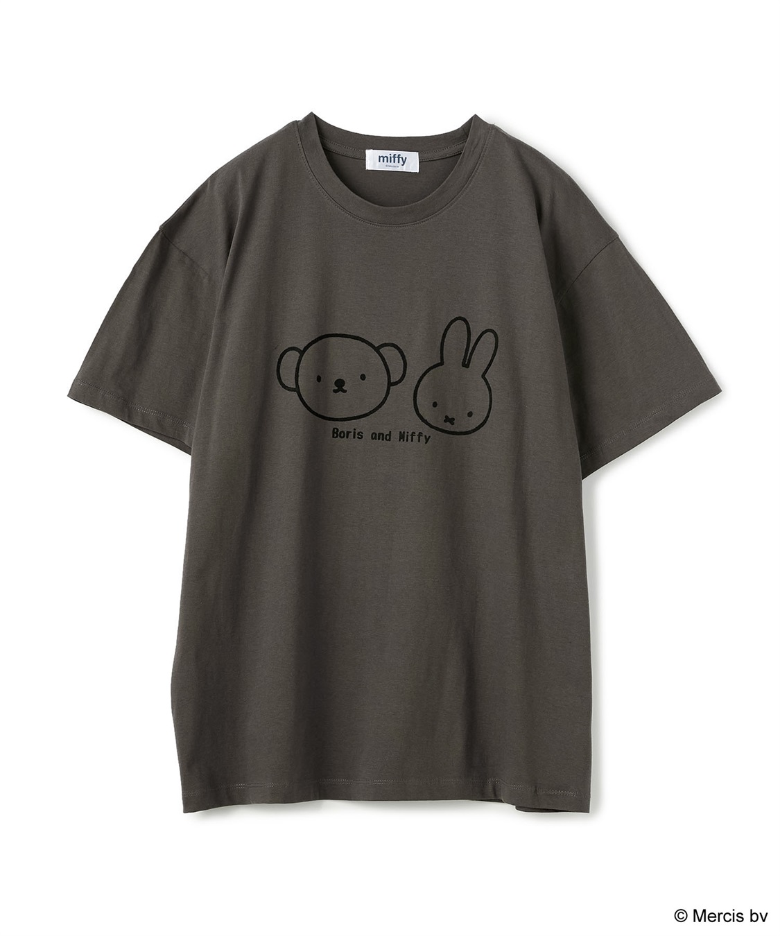 Life Style by cross marche 【miffy/ミッフィー】ミッフィーandボリスフロッキープリント半袖Tシャツ_variation_1