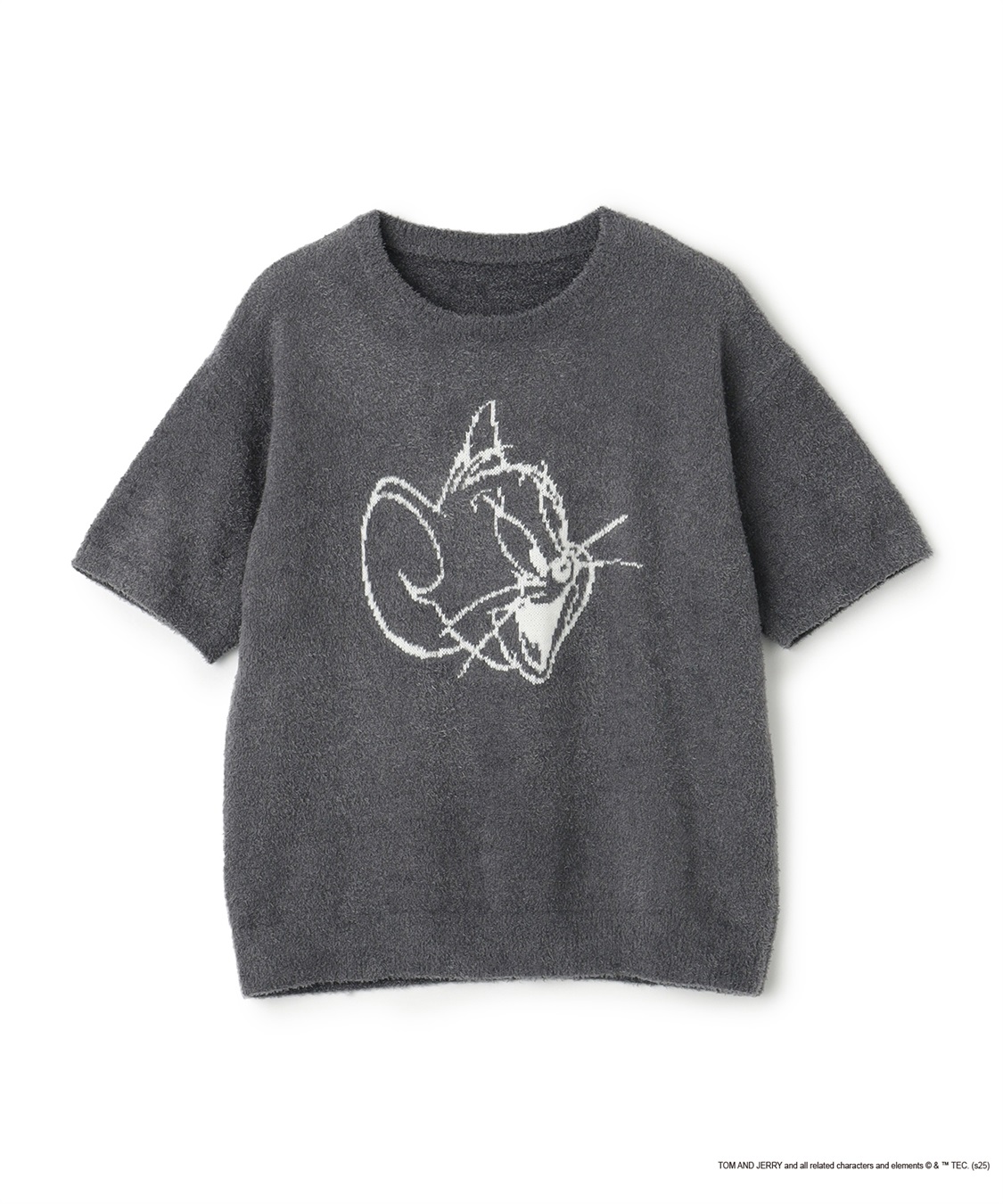 Life Style by cross marche 【TOM and JERRY/トムとジェリー】トムジェリもこもこルームウェア半袖トップス（上下別売り）_variation_1
