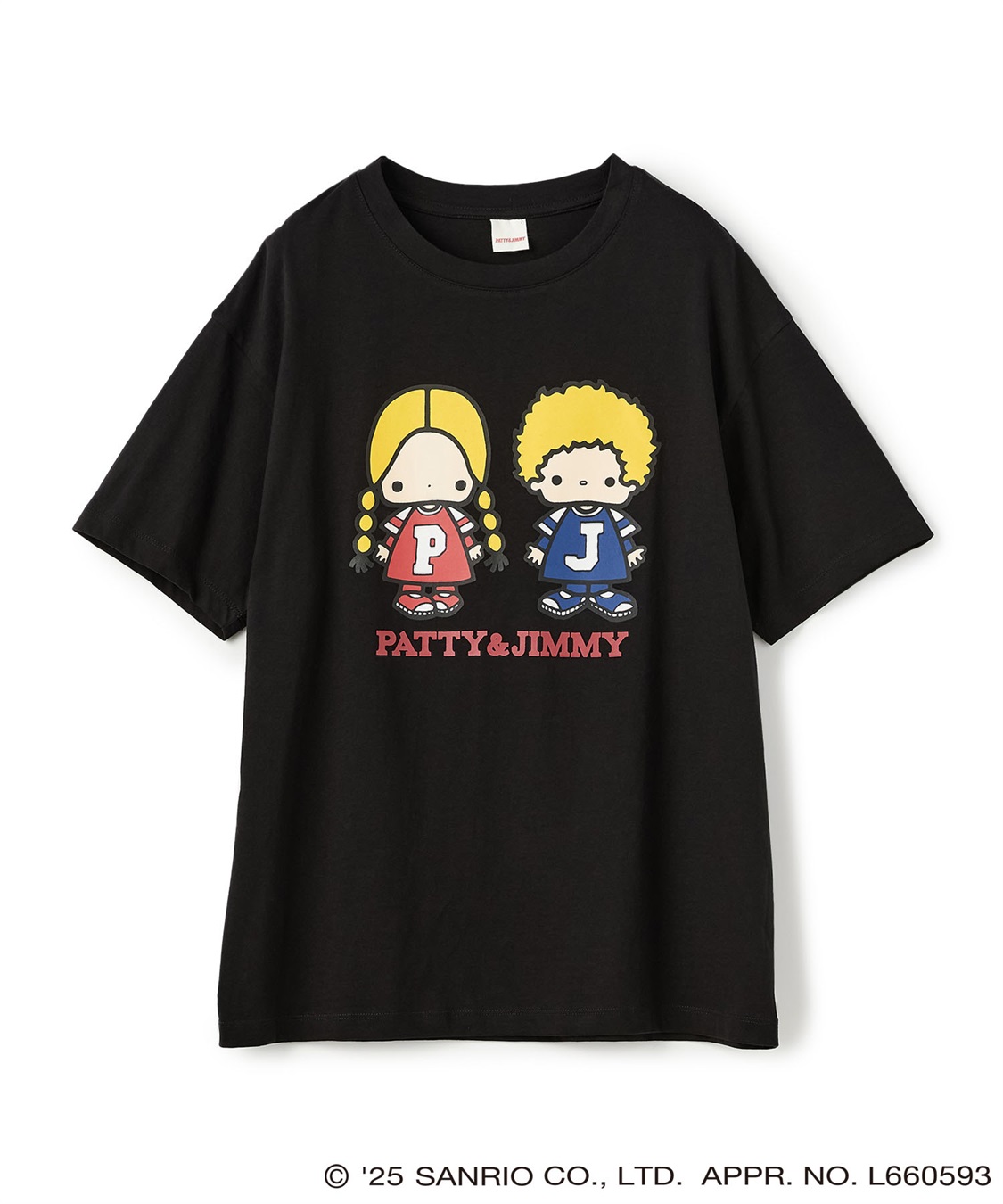 chara station 【sanrio/sanrio】パティ＆ジミープリント半袖Ｔシャツ《サンリオキャラクターズ》_variation_1