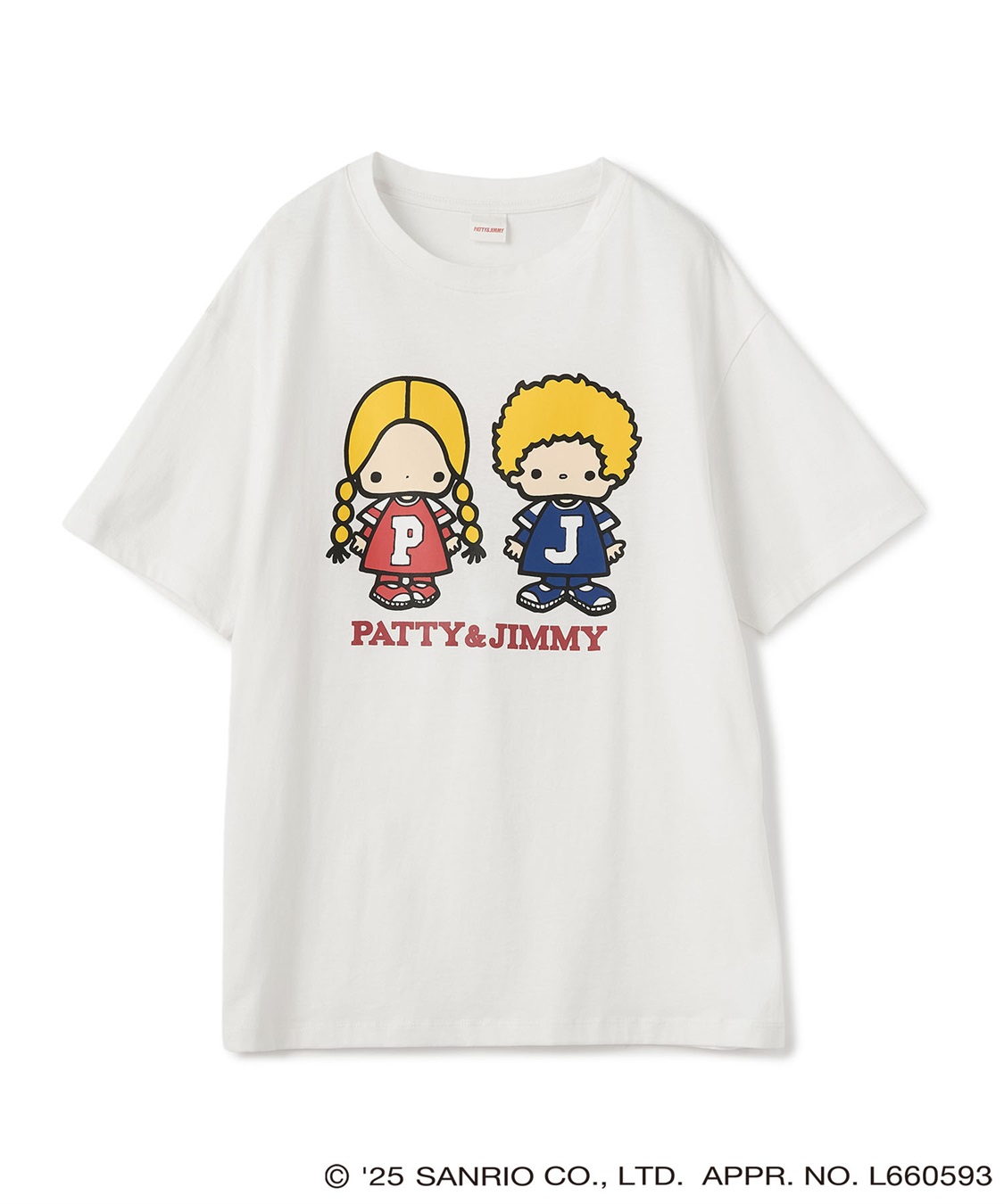 chara station 【sanrio/sanrio】パティ＆ジミープリント半袖Ｔシャツ《サンリオキャラクターズ》_variation_2