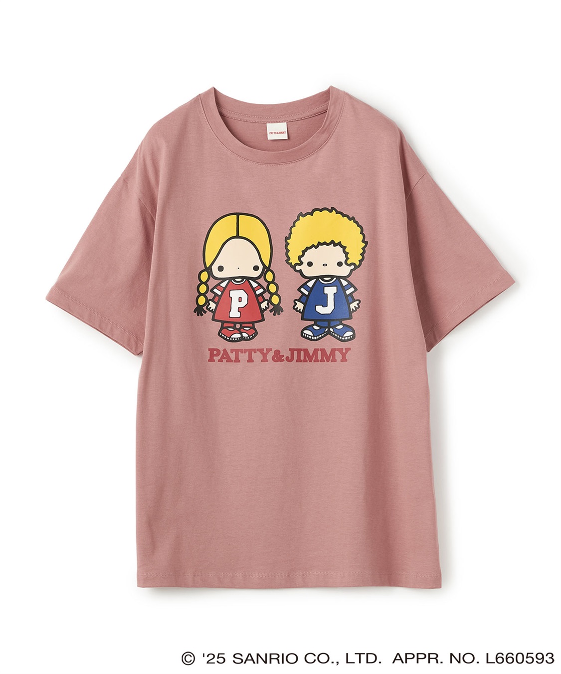 chara station 【sanrio/sanrio】パティ＆ジミープリント半袖Ｔシャツ《サンリオキャラクターズ》_variation_3