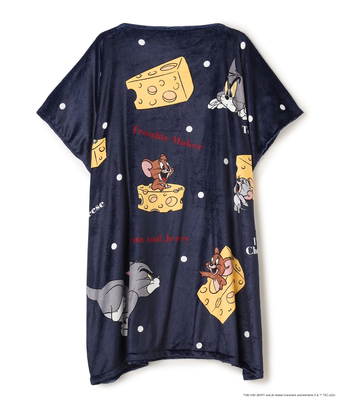 Life Style by cross marche 【TOM and JERRY/トムとジェリー】トムジェリあったか着るフリース毛布ウェア_variation_3