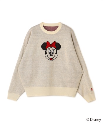 chara station 【Disney/ディズニー】Minnie Mouse/ミニーマウス/ジャガードニットプルオーバー_variationthumb_1