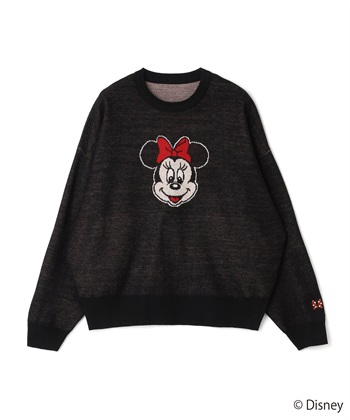 chara station 【Disney/ディズニー】Minnie Mouse/ミニーマウス/ジャガードニットプルオーバー_variationthumb_2