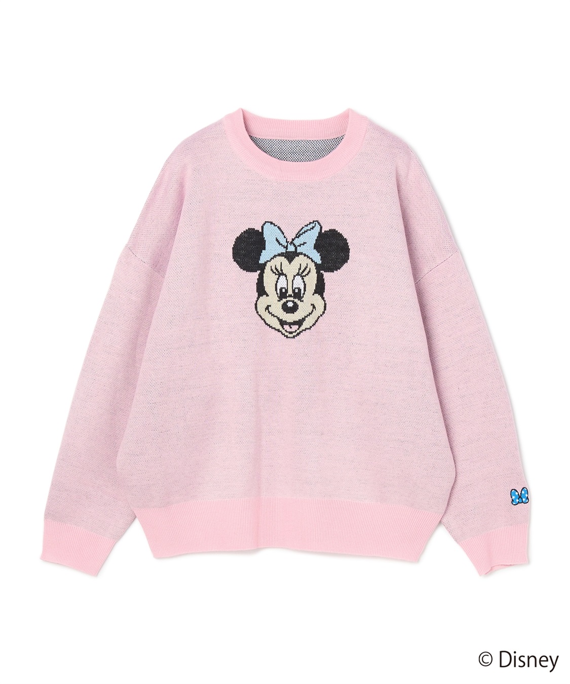 chara station 【Disney/ディズニー】Minnie Mouse/ミニーマウス/ジャガードニットプルオーバー_variation_3