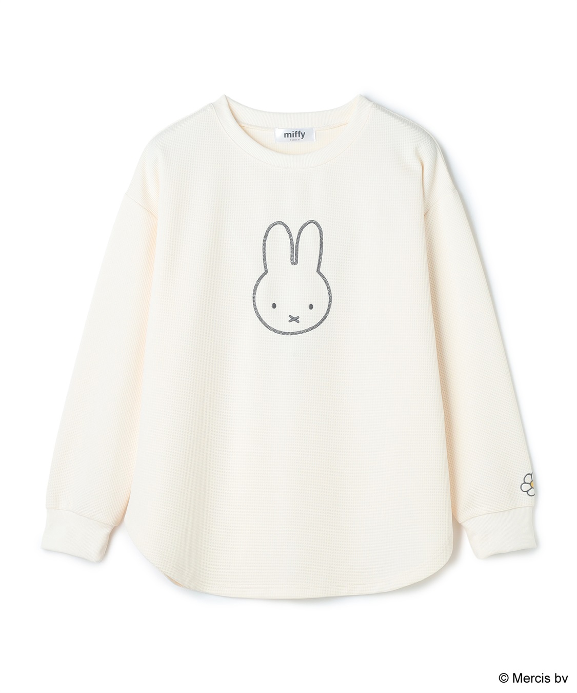 Life Style by cross marche 【miffy/ミッフィー】ワッフル刺繍ルームウェアトップス/パジャマ（上下別売り）（2026SS）_variation_1