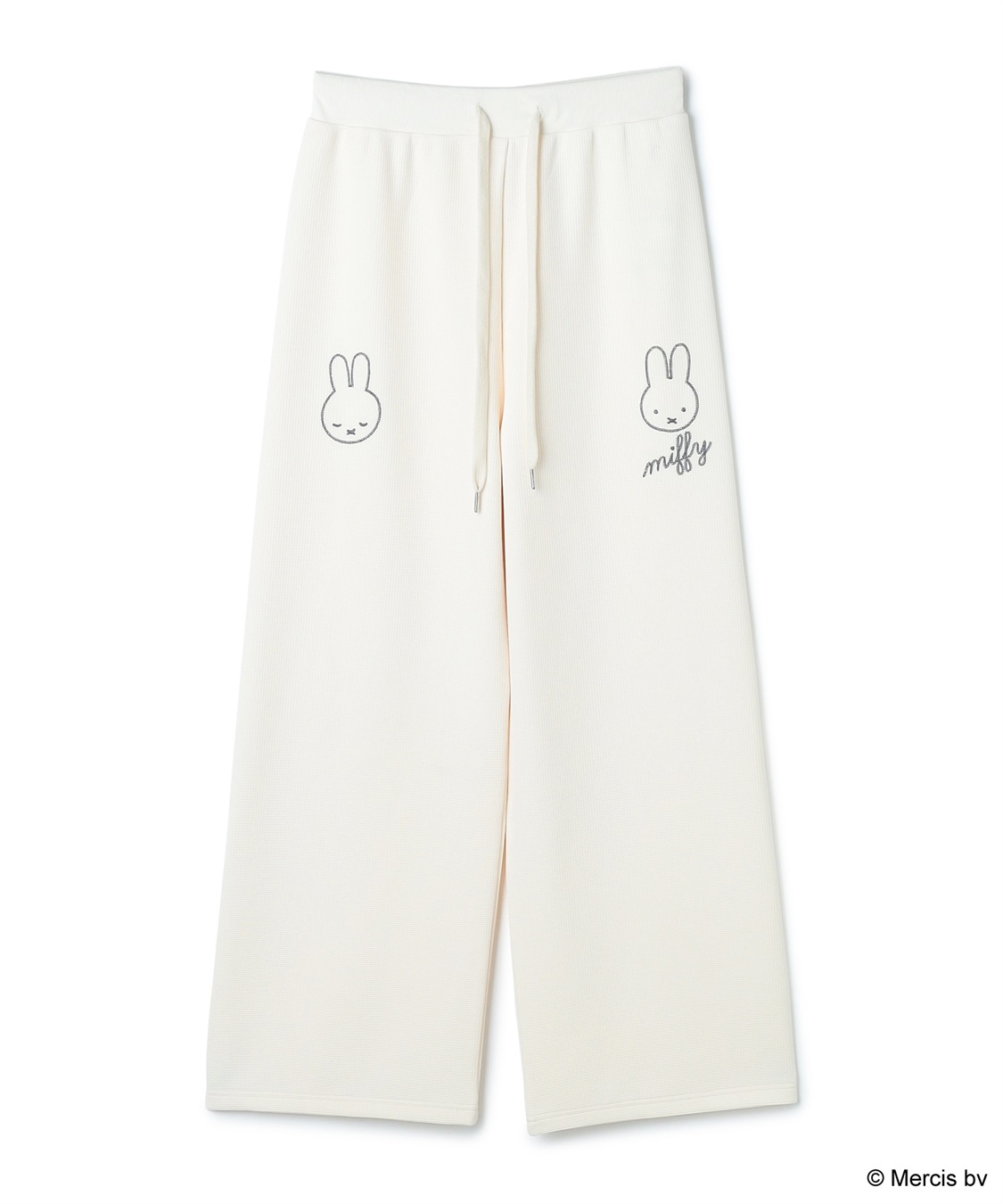 Life Style by cross marche 【miffy/ミッフィー】ワッフル刺繍ルームウェアパンツ/パジャマ（上下別売り）（2026SS）_variation_1