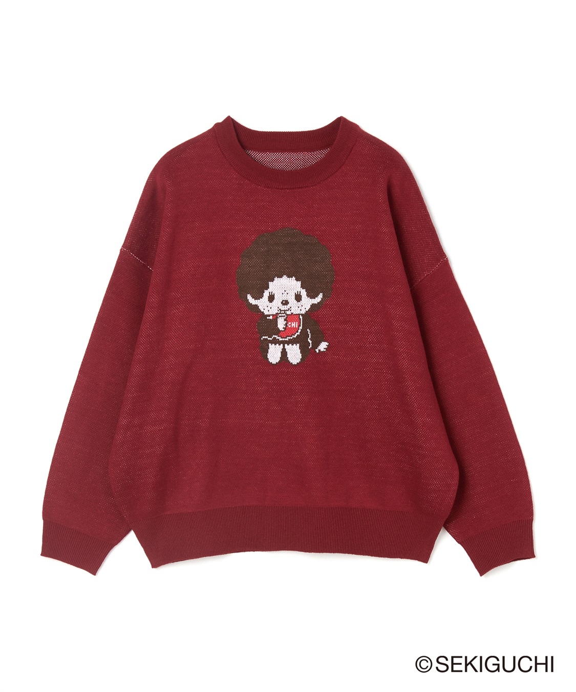 モンチッチ】ジャガードニットプルオーバー chara station｜クロス