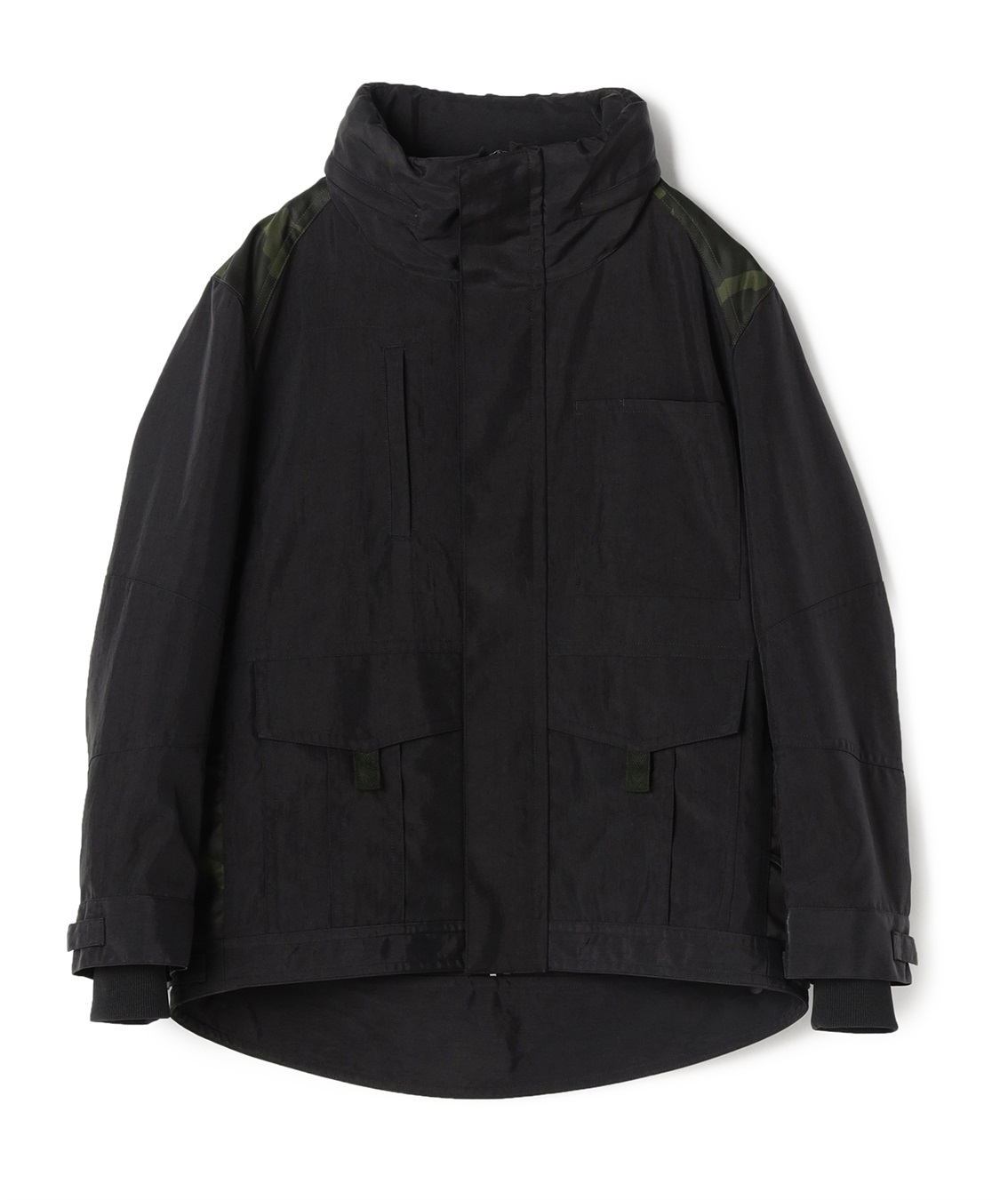 ATSURO TAYAMA 切り替えナイロンジャケット_variation_2