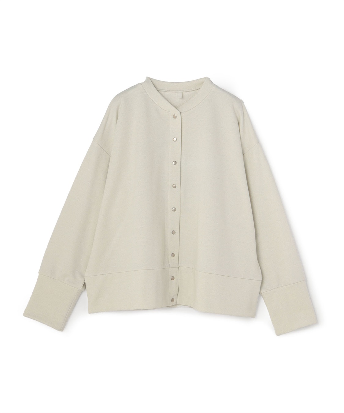 anyfee 【anyfee/プラスサイズ】ラメミックススナップボタンカーディガン_variation_1