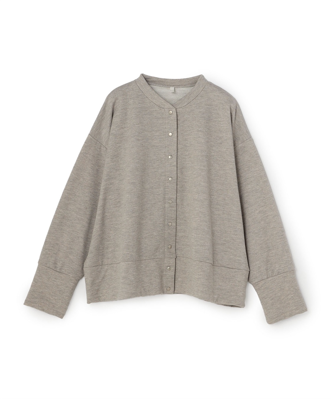 anyfee 【anyfee/プラスサイズ】ラメミックススナップボタンカーディガン_variation_2