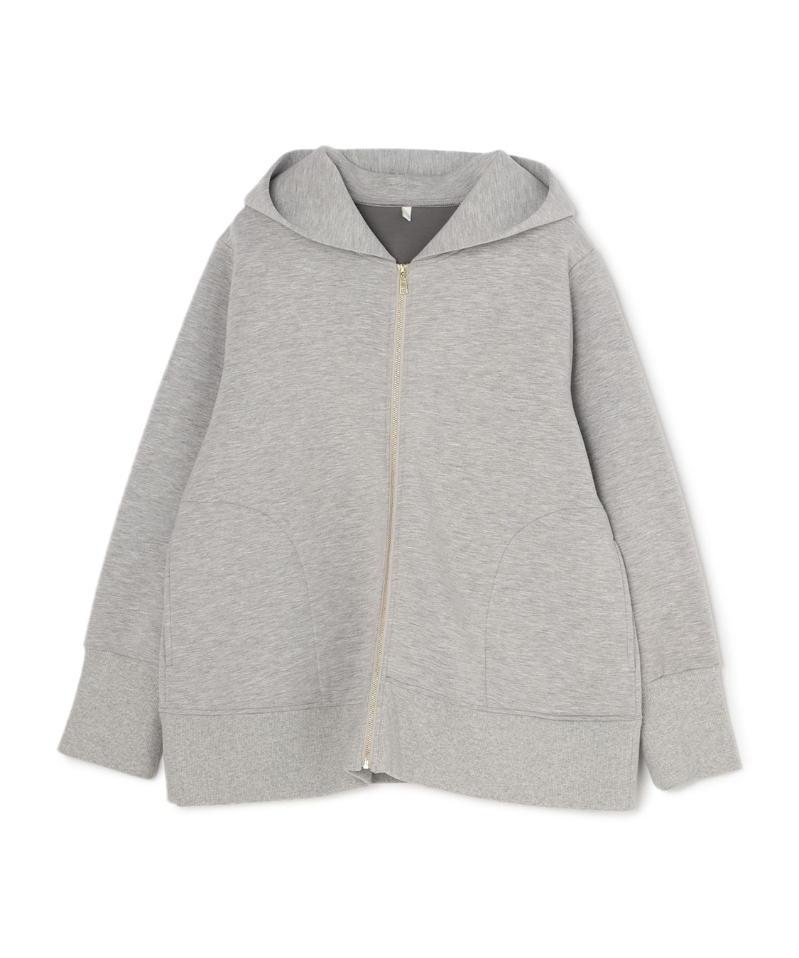 anyfee 【anyfee/プラスサイズ】ビッグシルエットダンボールZIPパーカー_variation_2