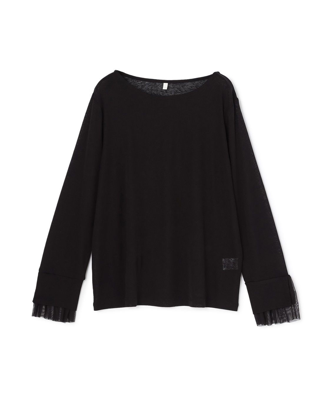 Life Style by cross marche 【anyfee/プラスサイズ】袖チュールTシャツ_variation_2