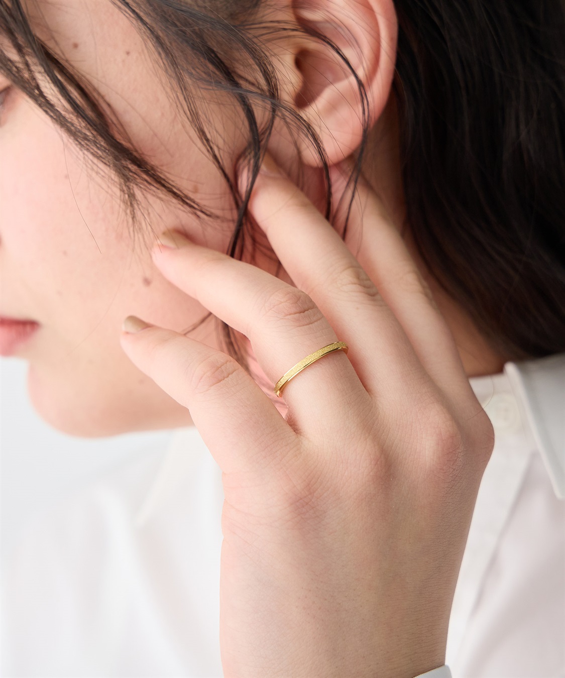 anyfee 【anyfee/プラスサイズ】ニッケルフリーシンプルリング《金属アレルギー対応》_main