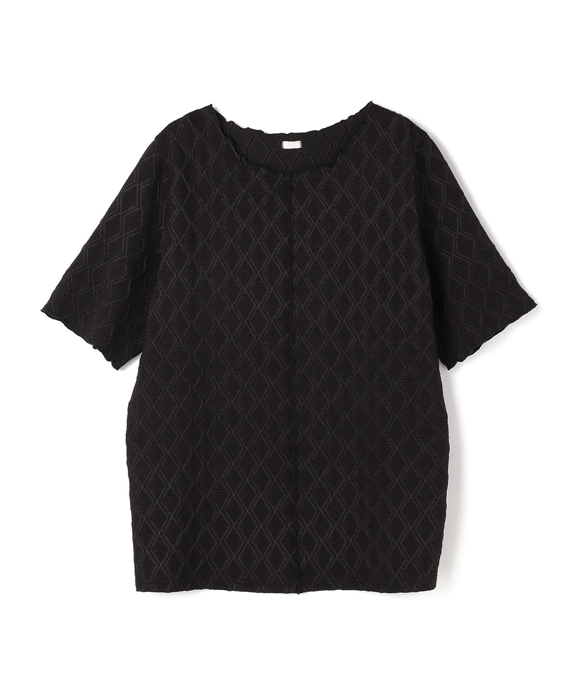 anyfee 【anyfee/プラスサイズ】前後2WayジャガードメローTシャツ_variation_2