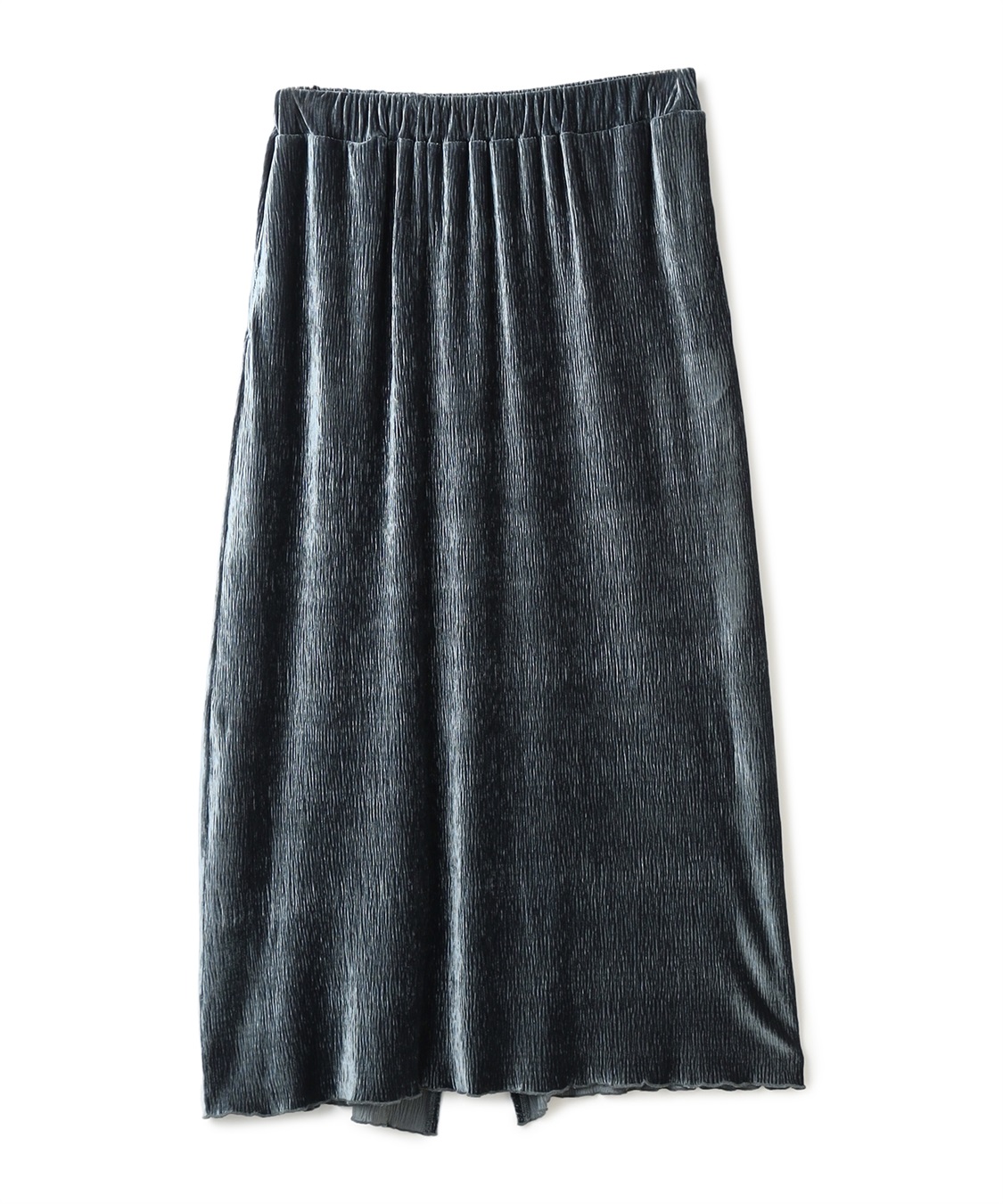 Life Style by cross marche 【anyfee/大きいサイズ】ベロアプリーツスカート_variation_1