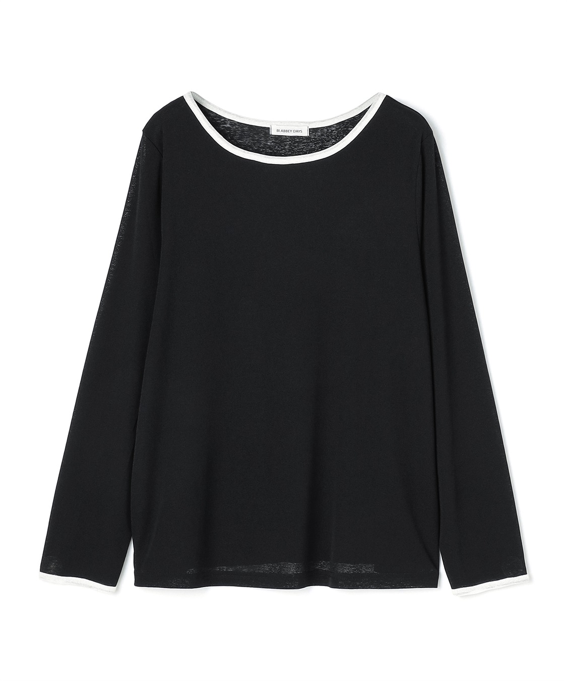 anyfee 【anyfee/プラスサイズ】シアーリンガーTシャツ_variation_1