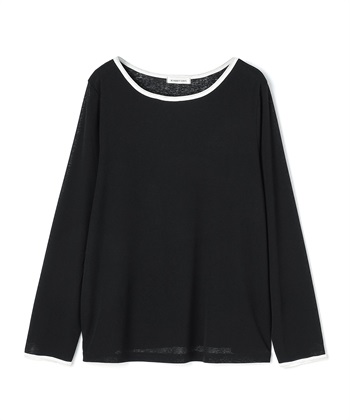 anyfee 【anyfee/プラスサイズ】シアーリンガーTシャツ_variationthumb_1