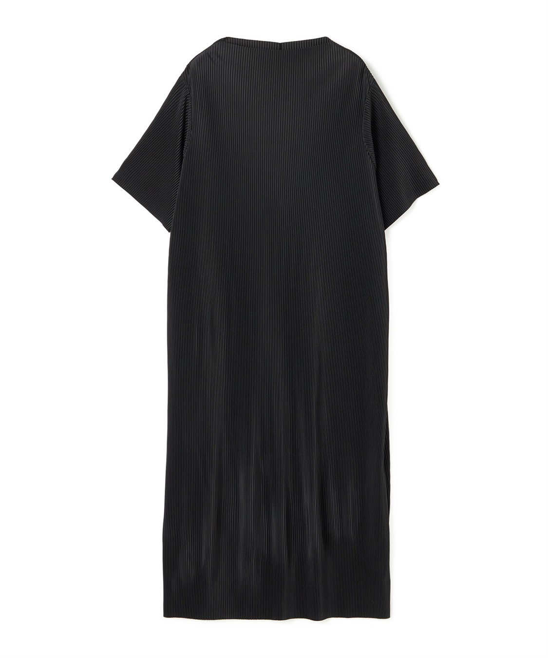 anyfee 【anyfee/大きいサイズ】セルフカットプリーツボトルネックワンピース_variation_1