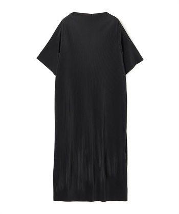 anyfee 【anyfee/大きいサイズ】セルフカットプリーツボトルネックワンピース_variationthumb_1