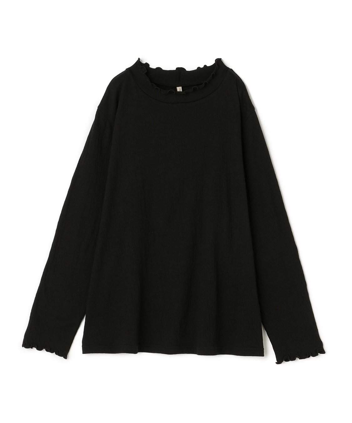 anyfee 【anyfee/プラスサイズ】メロウハイネックトップス_variation_1