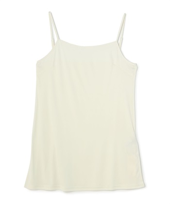 【anyfee/プラスサイズ】2枚SETキャミペチコート(オフホワイト-ＬＬ)