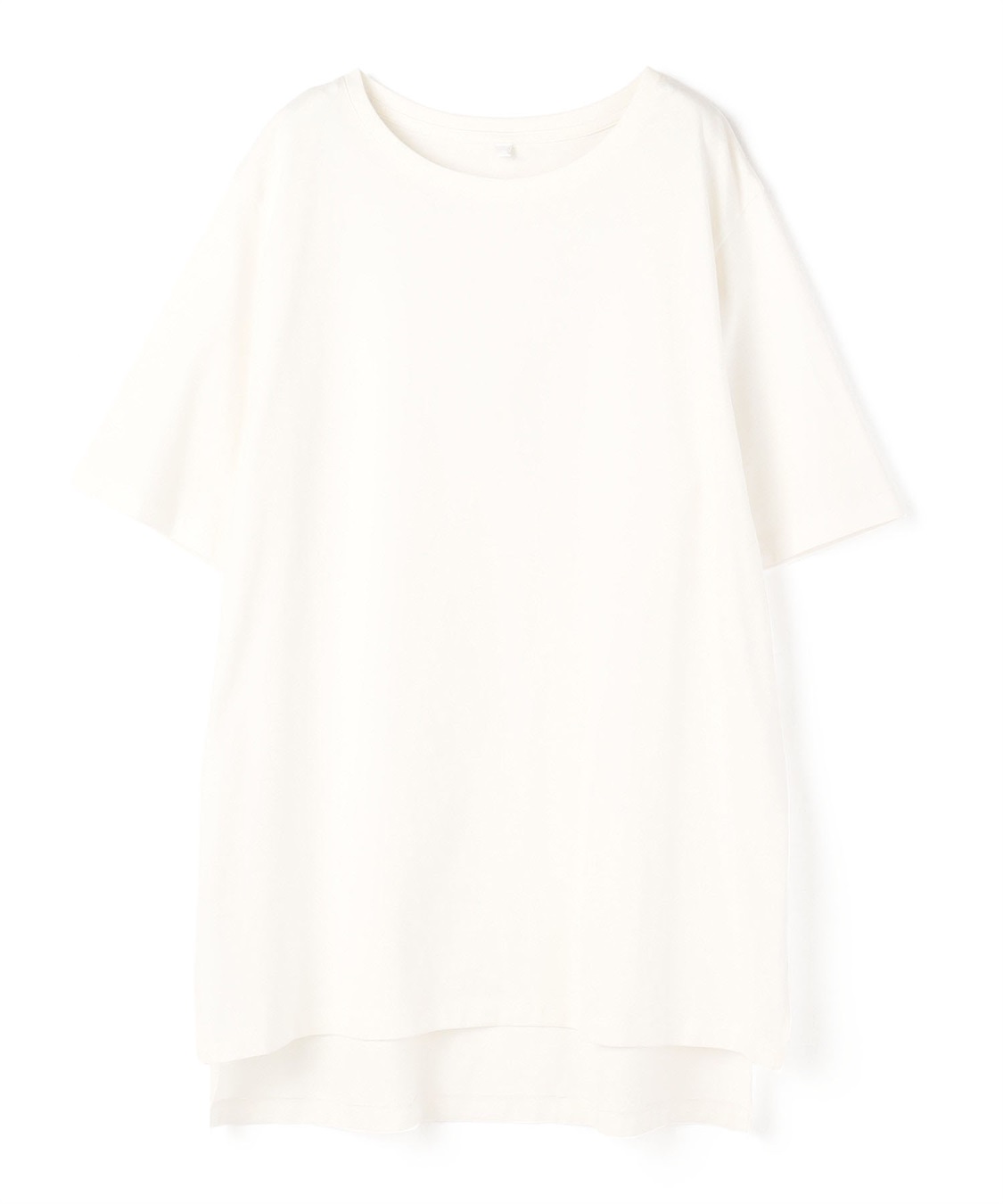 anyfee 【anyfee/プラスサイズ】USAコットンオーバーサイズベーシック半袖Tシャツ・接触冷感_variation_1