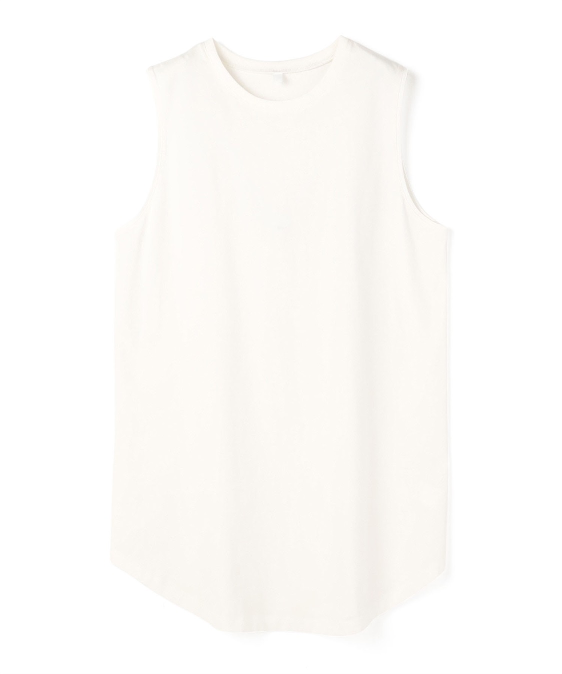 anyfee 【anyfee/プラスサイズ】USAコットンベーシックノースリーブカットソー_variation_1