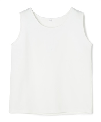 anyfee 【anyfee/大きいサイズ】着てサラなめらかポンチ素材タンクトップ《接触冷感・吸水速乾》_variationthumb_3