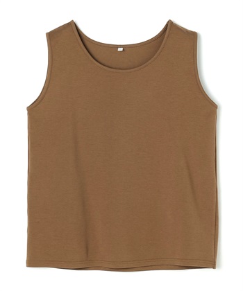 anyfee 【anyfee/大きいサイズ】着てサラなめらかポンチ素材タンクトップ《接触冷感・吸水速乾》_variationthumb_5