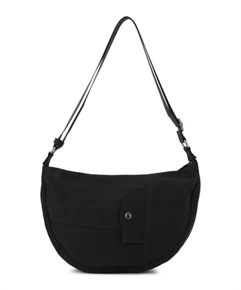 デニムムーン型バッグ(ブラック-FREE)