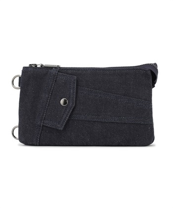 デニムサコッシュ(ネイビー-FREE)