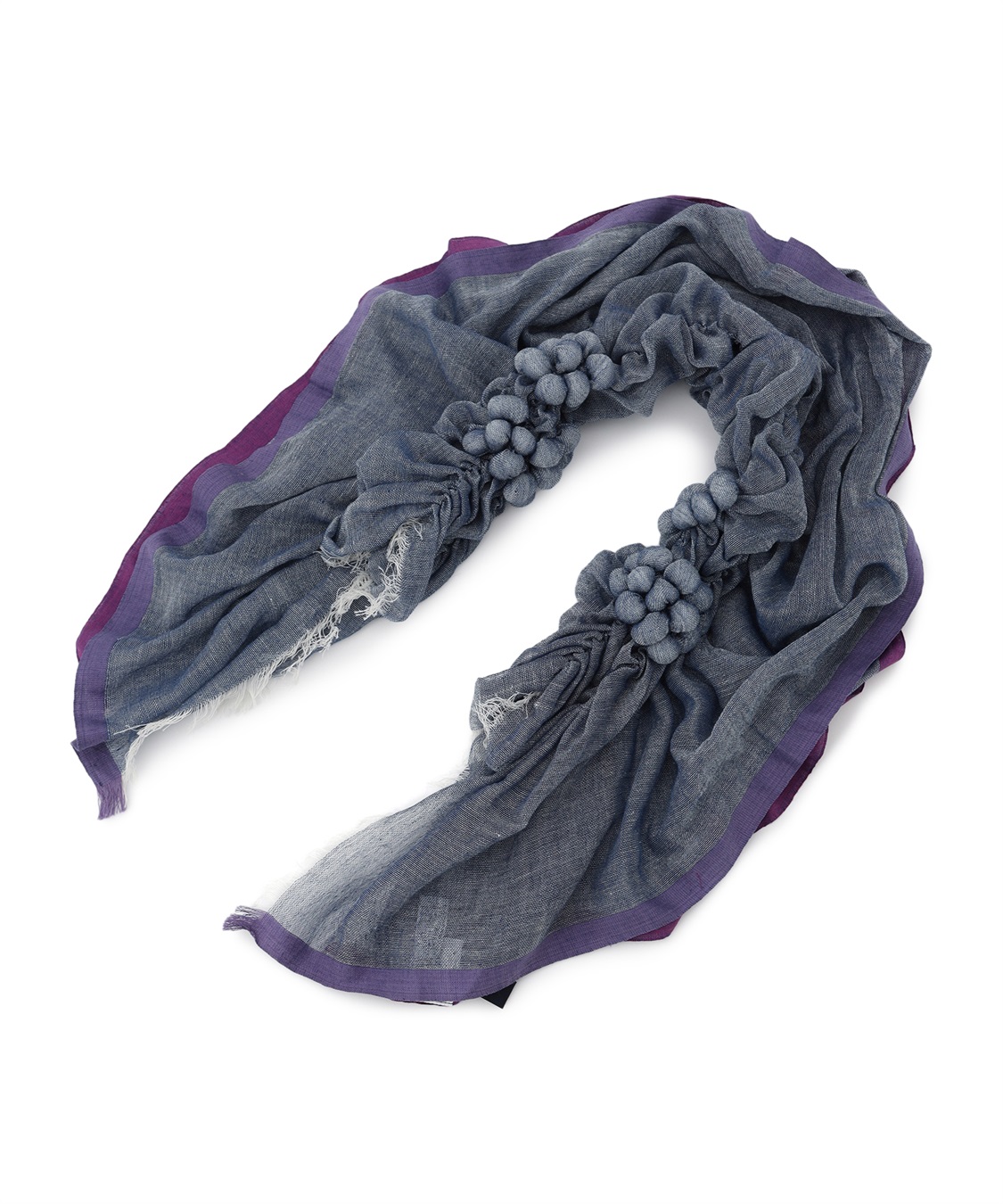 ATSURO TAYAMA シャンブレーツブツブストール_main