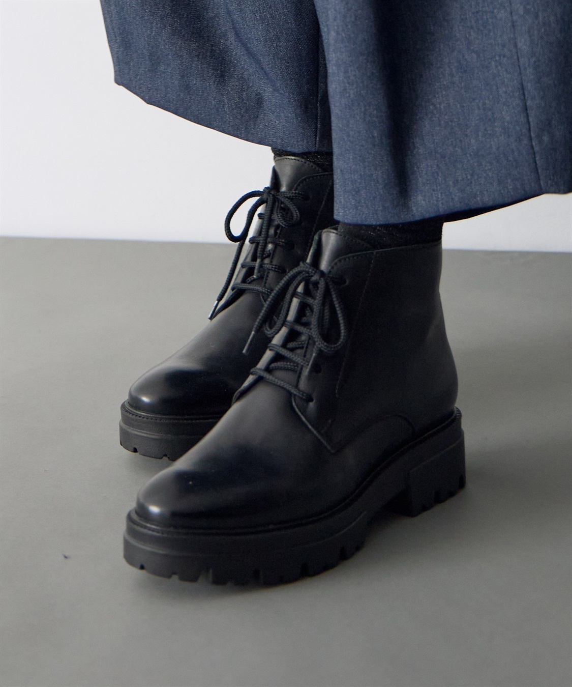 ATS レースアップアンクルブーツ_main