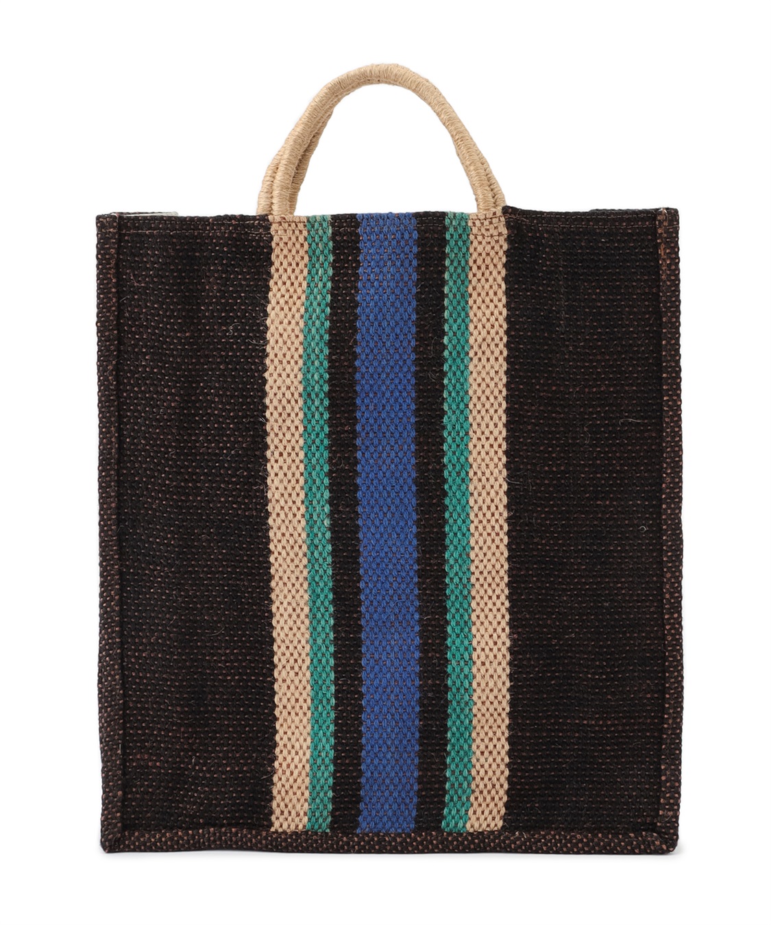 ATSURO TAYAMA TARANGOマルチストライプジュートバッグ_variation_1