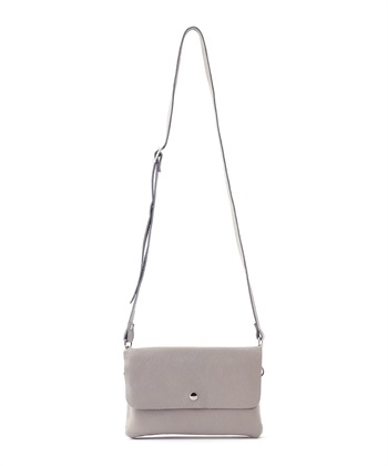 レザーサコッシュ(グレー-FREE)