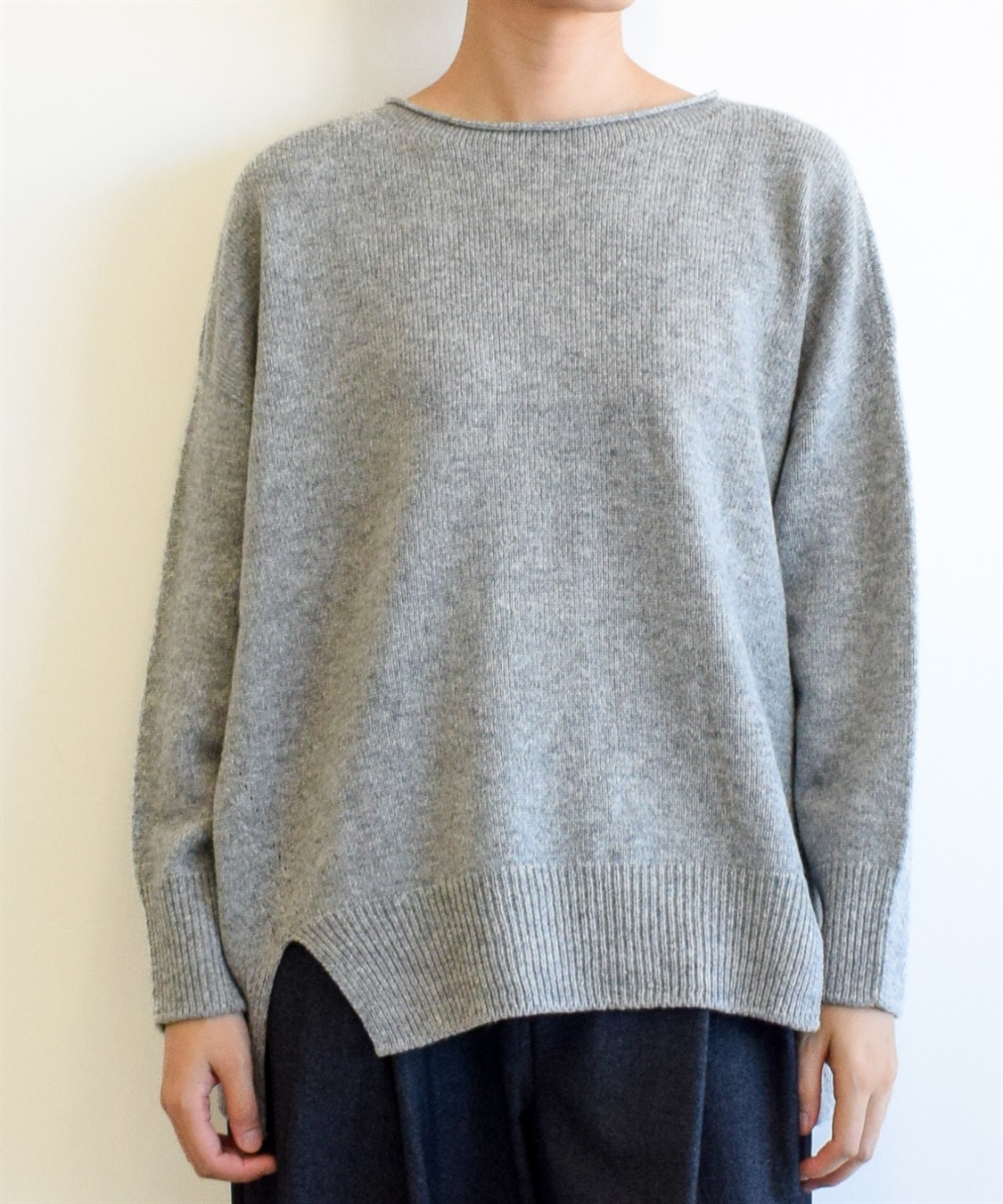 ATS サイドスリットニットプルオーバー_main